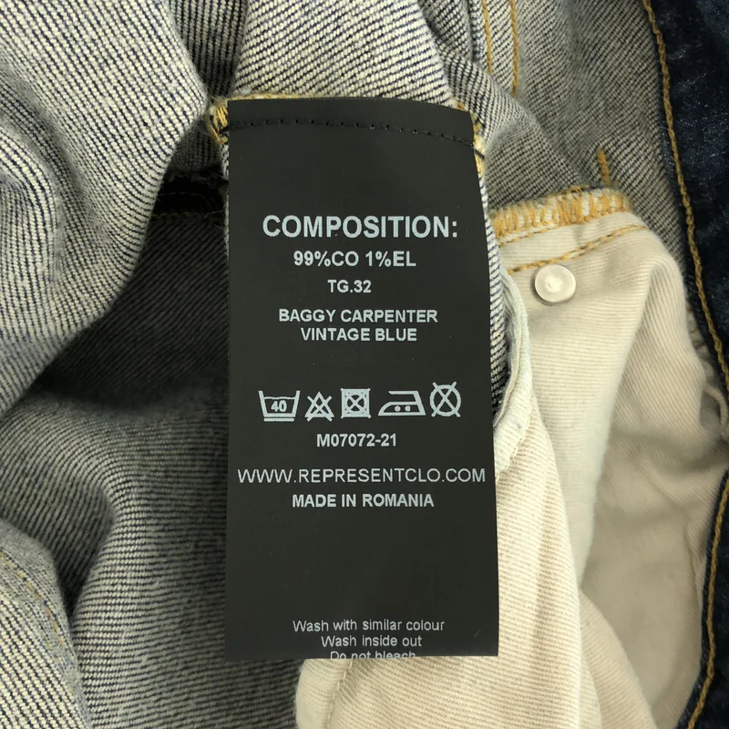 REPRESENT / リプレゼント | Carpenter Denim デニムパンツ | 32 | メンズ