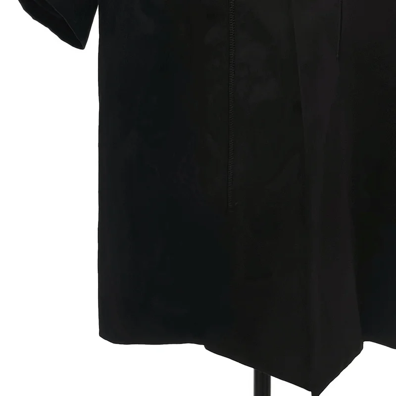 YOHJI YAMAMOTO POUR HOMME / ヨウジヤマモトプールオム | 2025AW | WOOL GABARDINE 3BUTTONS ZIP LONG COAT / ウールギャバ 3B ジップロングコート | 2 | メンズ