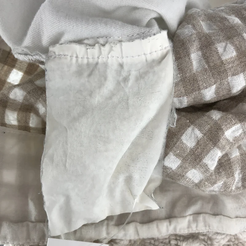 tricot COMME des GARCONS / トリココムデギャルソン | ギンガムチェック ニット切替 ブラウス | M | レディース
