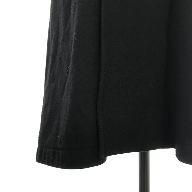 YOHJI YAMAMOTO POUR HOMME / ヨウジヤマモトプールオム | 2022AW | ベルト付き ツイルフランネルJラウンドカラーコート | 1 | メンズ