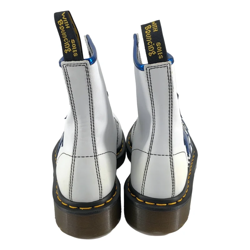 Dr.Martens / ドクターマーチン | STELLA 8ホール レザー スターモチーフ レースアップシューズ | UK4 | レディース