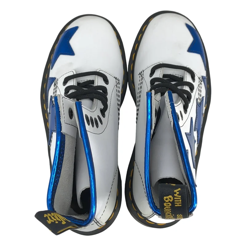 Dr.Martens / ドクターマーチン | STELLA 8ホール レザー スターモチーフ レースアップシューズ | UK4 | レディース