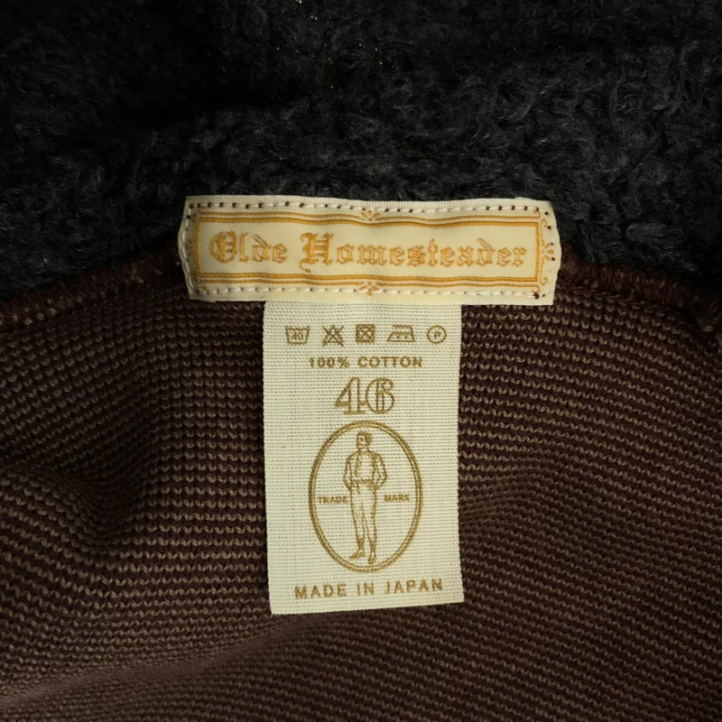 Olde Homesteader / オールド ホームステッダー | クストラコットンフリース Yネック スウェット | 46 | メンズ