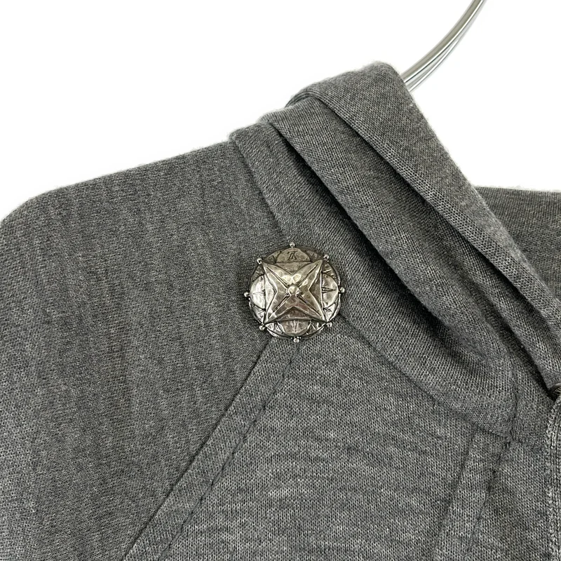 Louis Vuitton / ルイヴィトン | カシミヤ シルク ノースリーブ ダブルジップ パーカー | M | レディース