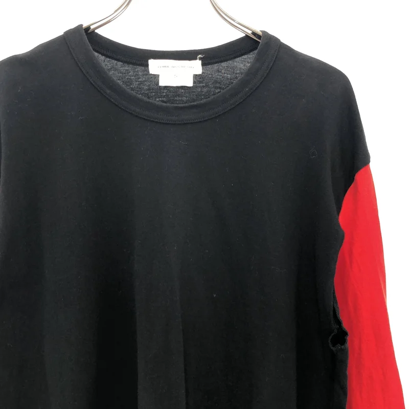 COMME des GARCONS / コムデギャルソン | 2006AW | バイカラー アームホールオープン ロングスリーブTシャツ | S | レディース