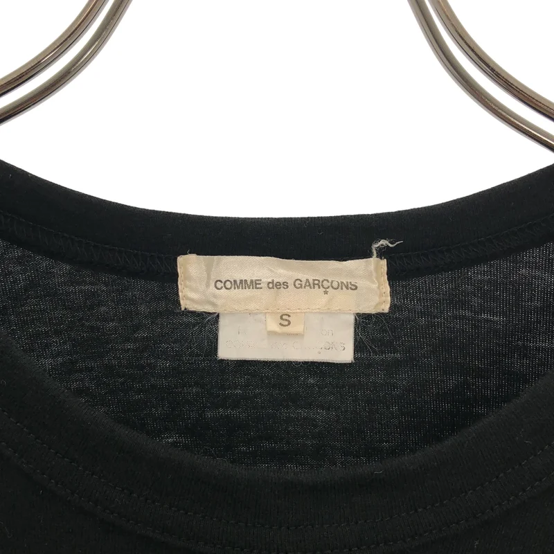 COMME des GARCONS / コムデギャルソン | 2006AW | バイカラー アームホールオープン ロングスリーブTシャツ | S | レディース