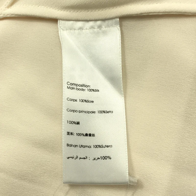 3.1 Phillip Lim / スリーワンフィリップリム | シルク アシンメトリー ドレープシャツ | 2 | レディース