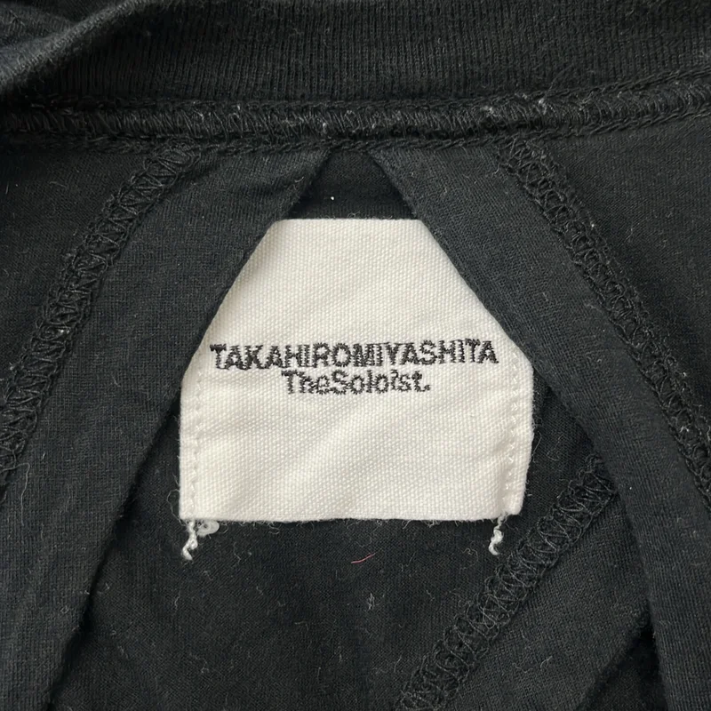 TAKAHIROMIYASHITA The Soloist / タカヒロミヤシタザソロイスト | コットン バックオープン Tシャツ | 44 | メンズ