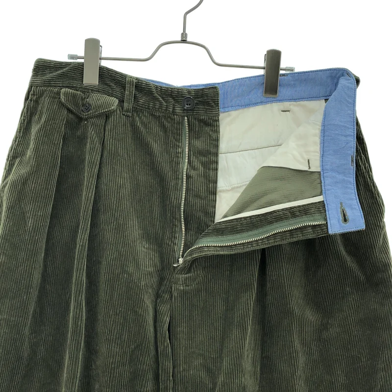 BEAMS PLUS / ビームスプラス | 2 Pleats Tapered Corduroy / 2プリーツ テーパード コーデュロイパンツ | XL | メンズ