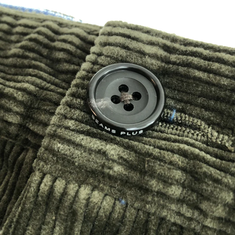 BEAMS PLUS / ビームスプラス | 2 Pleats Tapered Corduroy / 2プリーツ テーパード コーデュロイパンツ | XL | メンズ