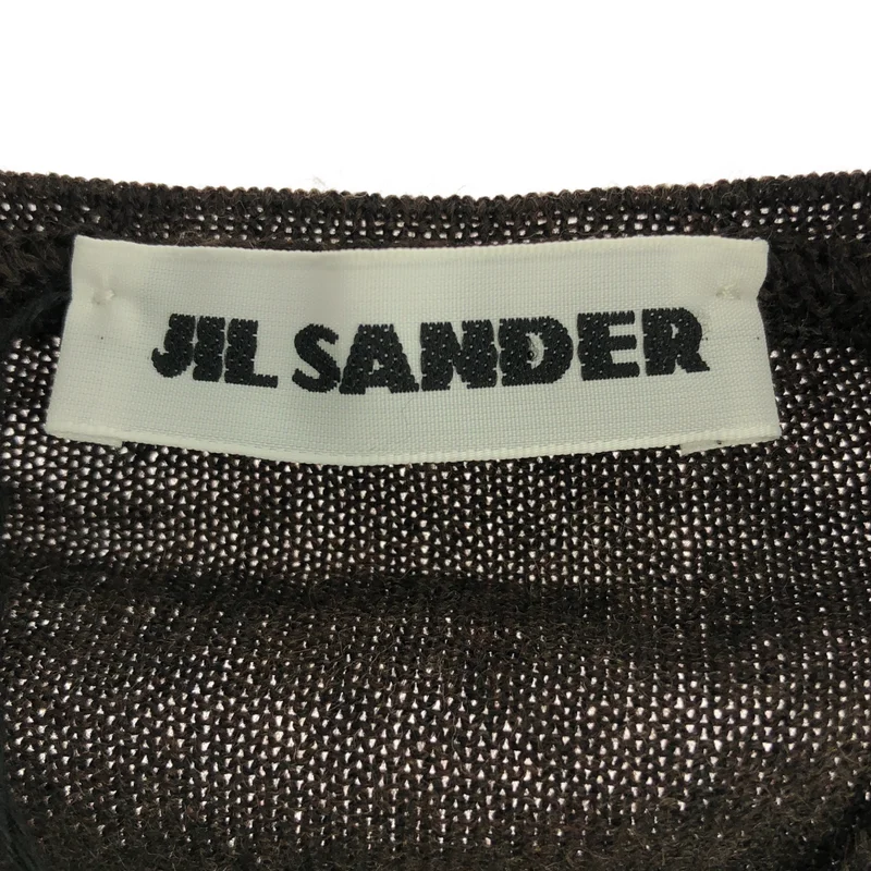 JIL SANDER / ジルサンダー | ウール Vネックニット |