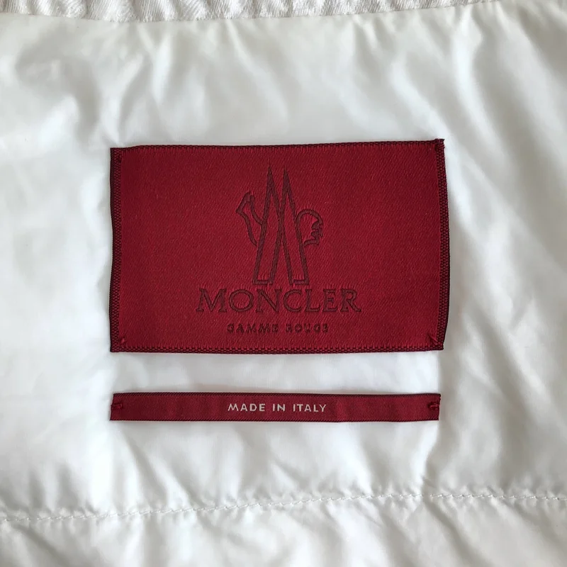 MONCLER / モンクレール | GAMME ROUGE ファーコンビ ショートダウンジャケット | 0 | レディース