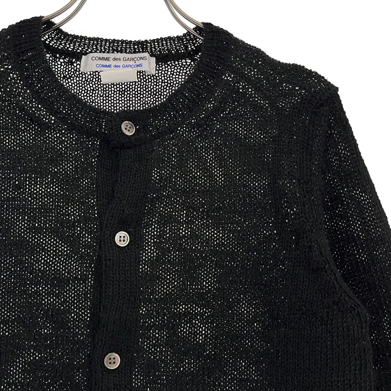 COMME des GARCONS COMME des GARCONS / コムコム | モヘヤ クルーネックカーディガン | S | レディース