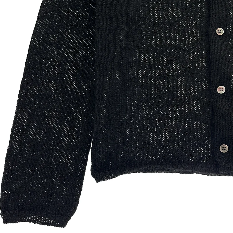 COMME des GARCONS COMME des GARCONS / コムコム | モヘヤ クルーネックカーディガン | S | レディース