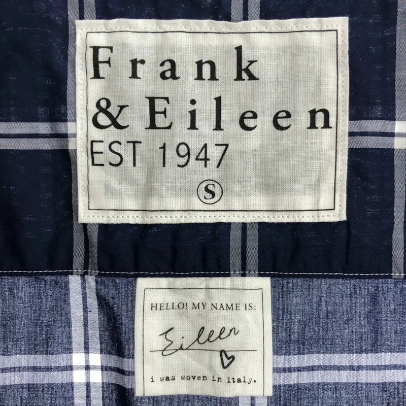Frank&Eileen / フランクアンドアイリーン | Eileen シャツ チェックチェックシャツ | S | レディース