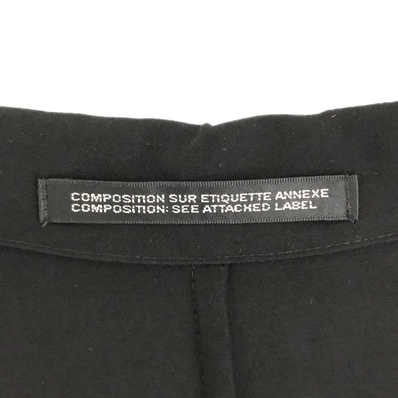 YOHJI YAMAMOTO +NOIR / ヨウジヤマモトプリュスノアール | 2020SS | オープンカラー シャツワンピース | 1 | レディース