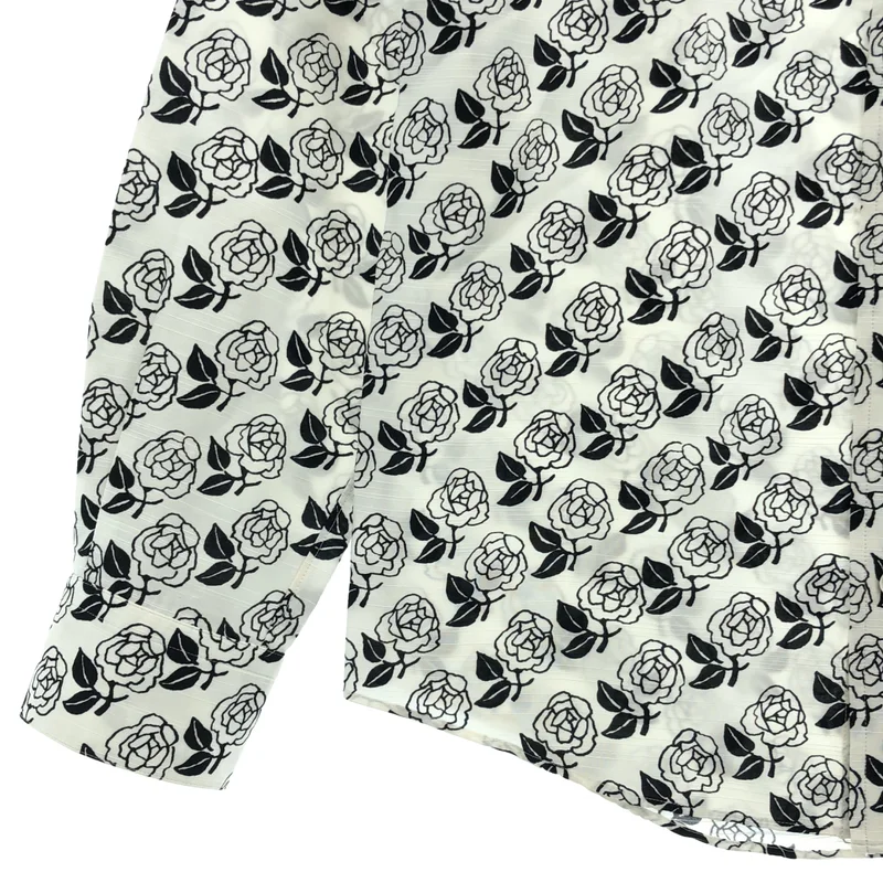 TOGA / トーガ | 2021AW | × Tomoo Gokita / シルク混 フラワープリントシャツ | 36 | レディース