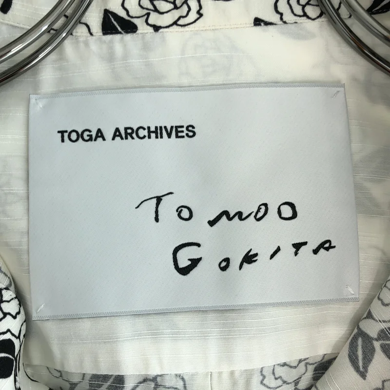 TOGA / トーガ | 2021AW | × Tomoo Gokita / シルク混 フラワープリントシャツ | 36 | レディース