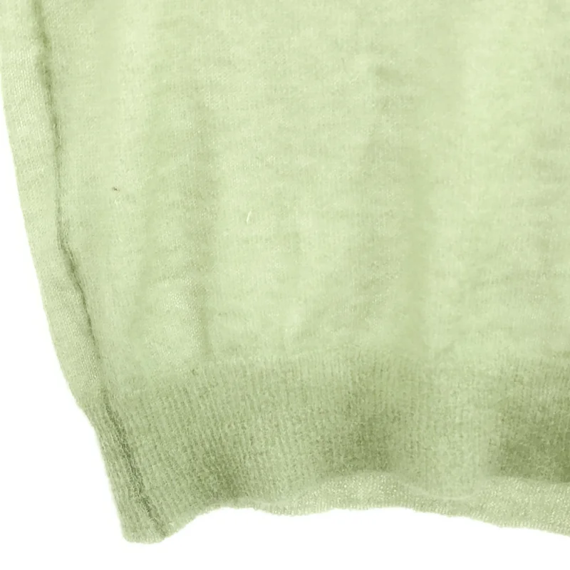 AURALEE / オーラリー | 2024SS | KID MOHAIR SHEER KNIT TEE  キッドモヘア ニットTシャツ | 0 | レディース