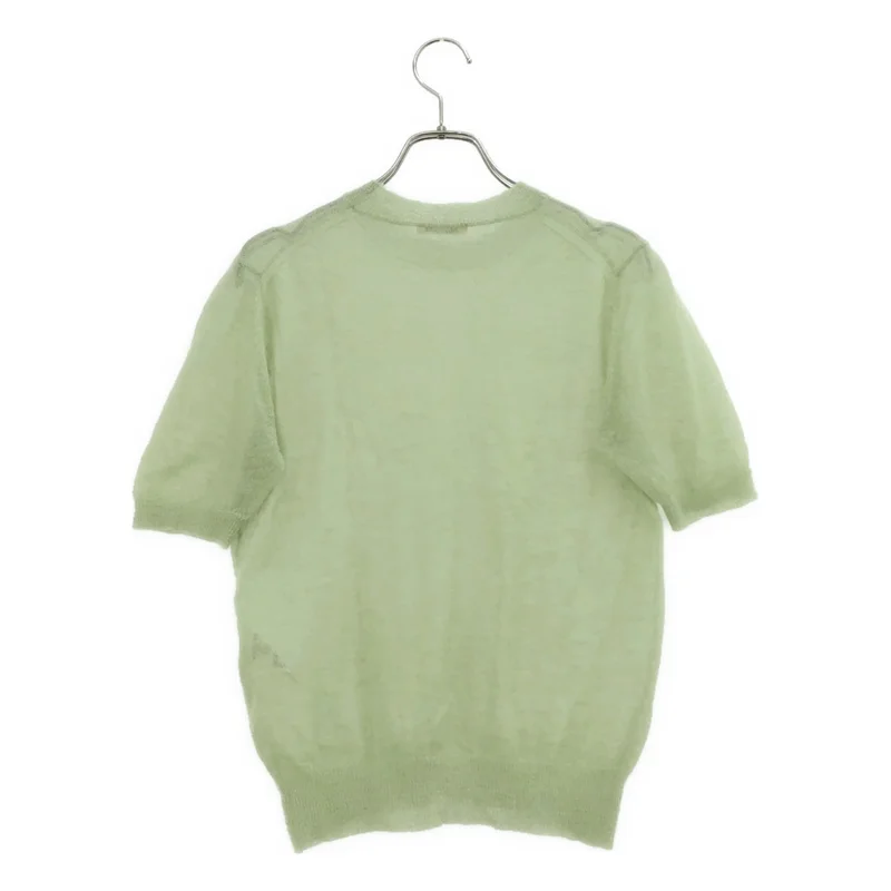 AURALEE / オーラリー | 2024SS | KID MOHAIR SHEER KNIT TEE  キッドモヘア ニットTシャツ | 0 | レディース
