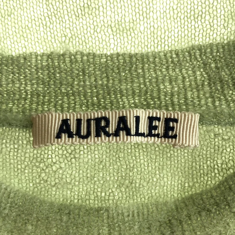 AURALEE / オーラリー | 2024SS | KID MOHAIR SHEER KNIT TEE  キッドモヘア ニットTシャツ | 0 | レディース