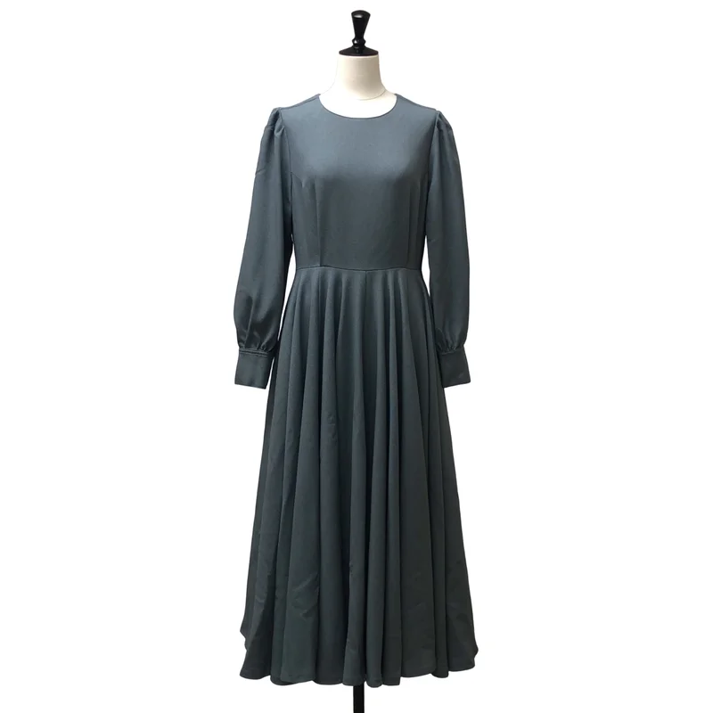 foufou / フーフー | 2022AW | ギャザー ロングワンピース | 1 | レディース