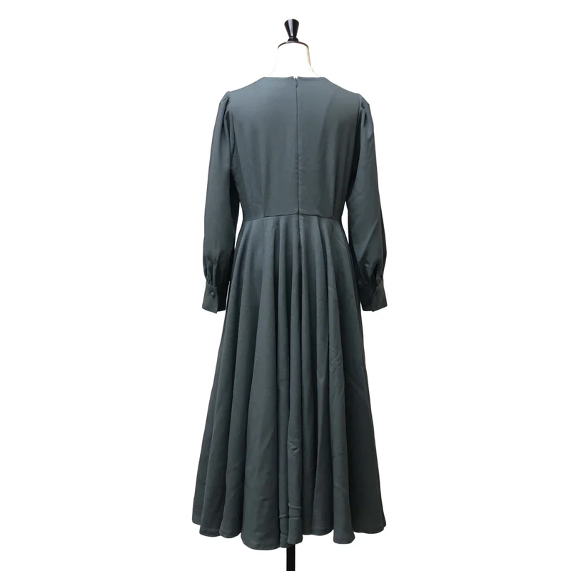 foufou / フーフー | 2022AW | ギャザー ロングワンピース | 1 | レディース