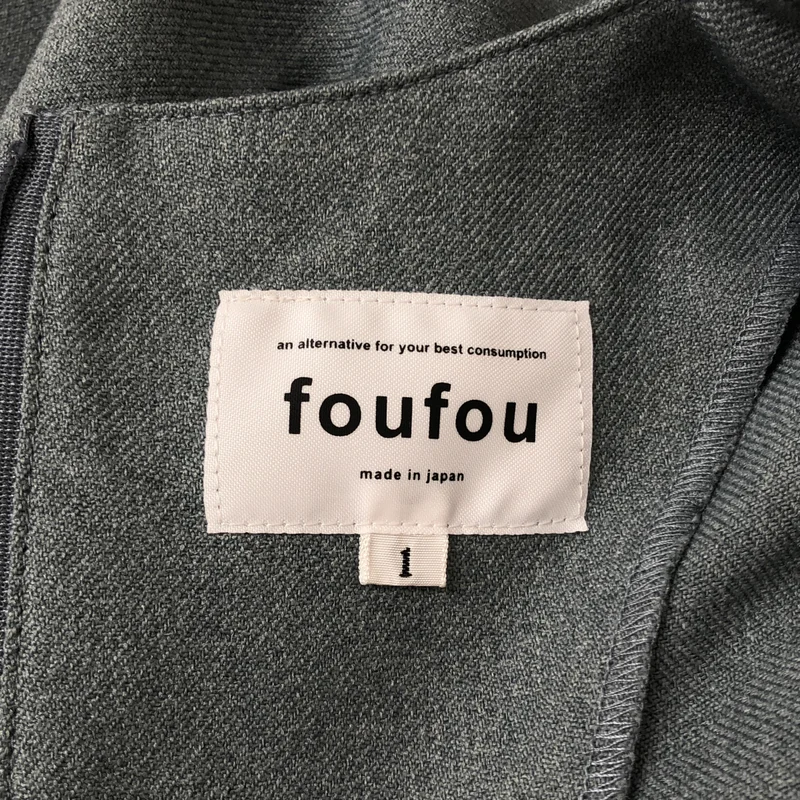 foufou / フーフー | 2022AW | ギャザー ロングワンピース | 1 | レディース
