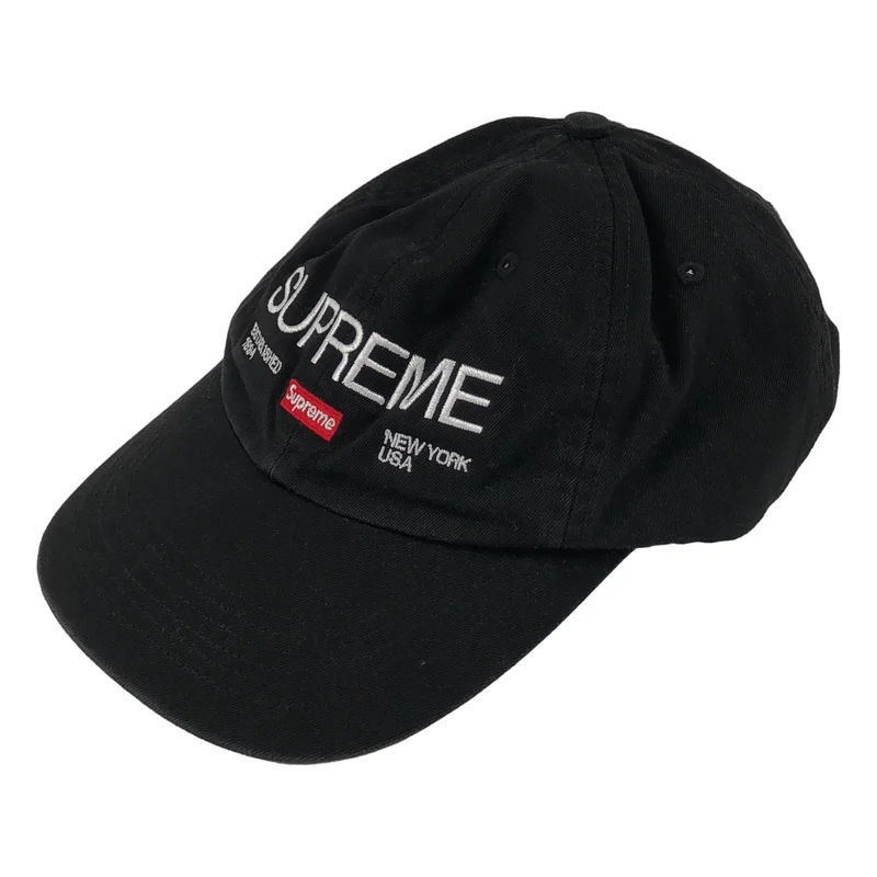 SUPREME / シュプリーム | 2021AW | Est.1994 6 panel cap ロゴ刺しゅう キャップ |