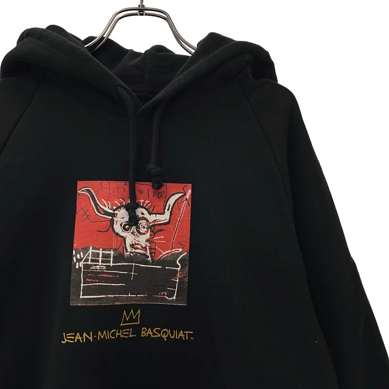 WACKO MARIA / ワコマリア | JEAN-MICHEL BASQUIAT /  WASH HEAVY PULLOVER HOODED SWEATSHIRT バスキア パーカー | S | メンズ