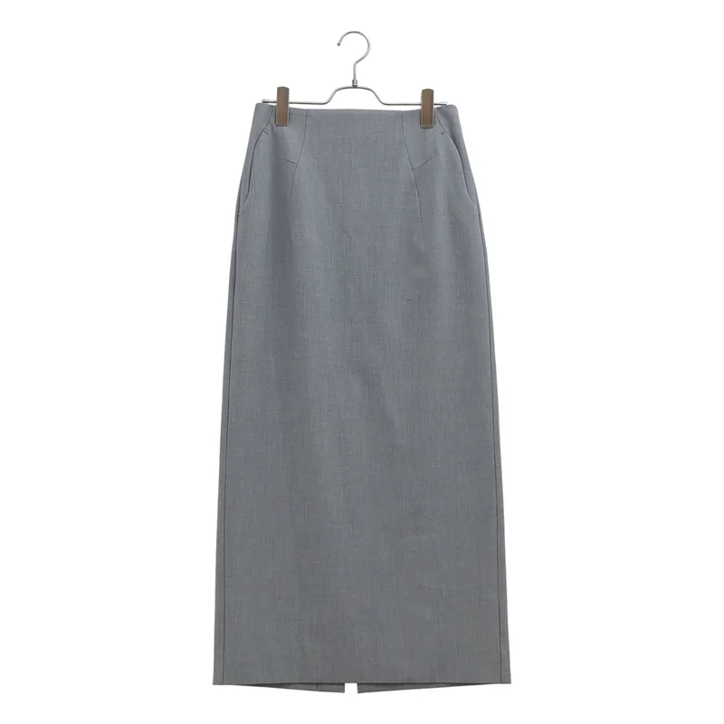 Mame Kurogouchi / マメクロゴウチ | Curved Dart I-line Skirt ペンシルスカート | 2 | レディース