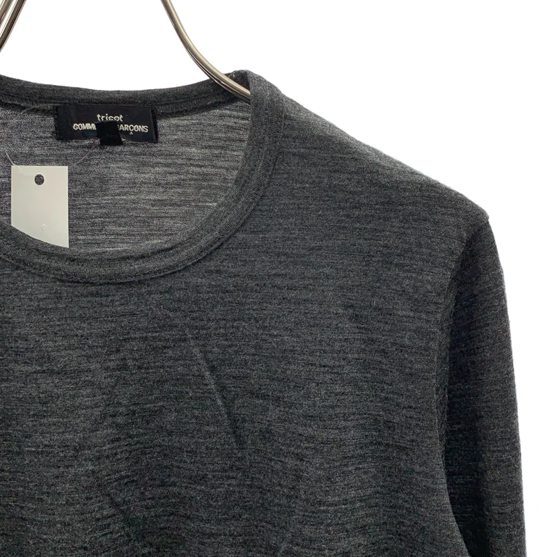 tricot COMME des GARCONS / トリココムデギャルソン | 2012AW | ウール ロングスリーブ Tシャツ | S | レディース