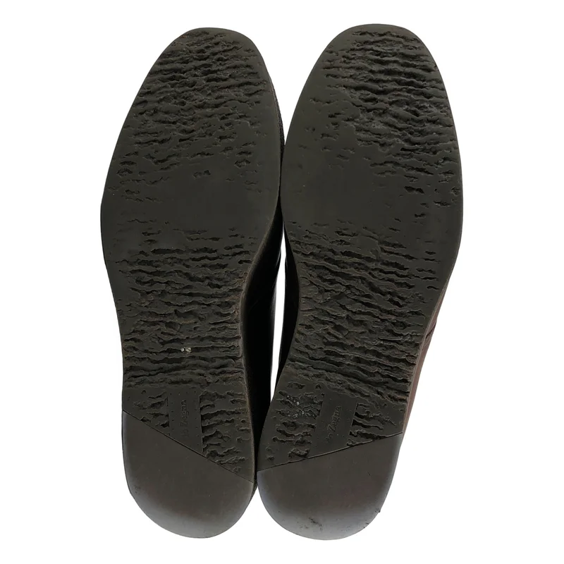 Ermenegildo Zegna / エルメネジルドゼニア | レザー チャッカブーツ | 10 | メンズ