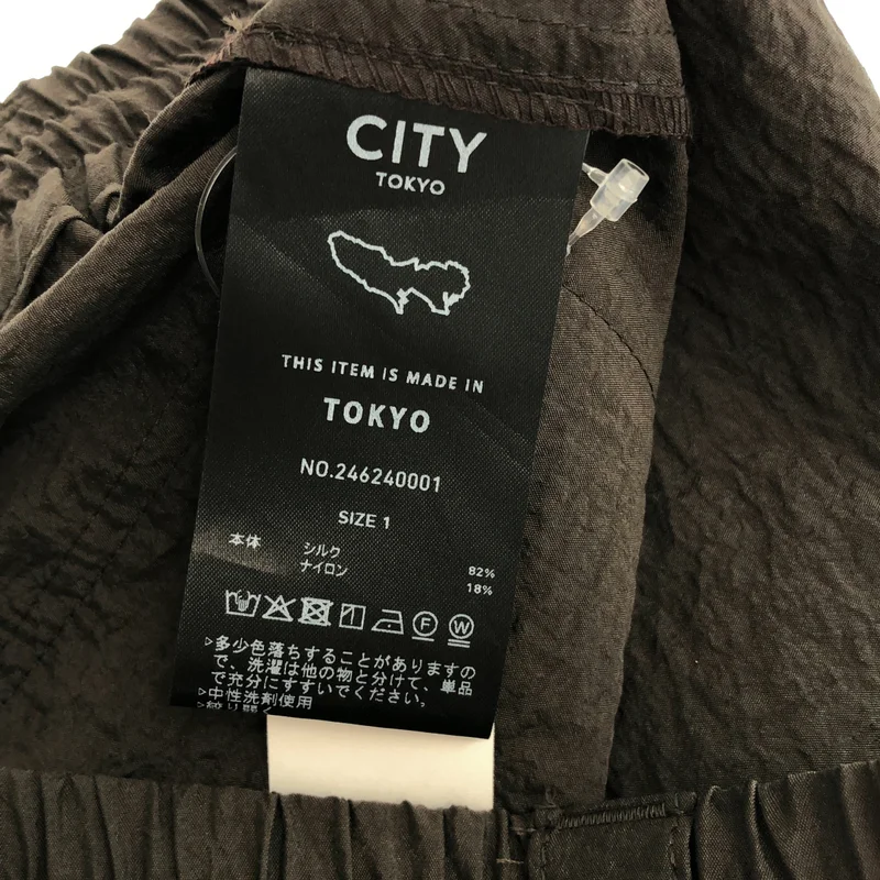 CITY TOKYO / シティトウキョウ | ワイド イージーパンツ | 1 | メンズ