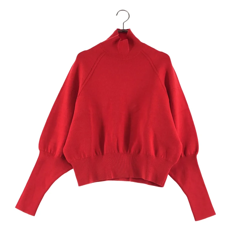 Acne Studios / アクネストゥディオズ | ウール混 ドルマンスリーブ ロングリブ ハイネックニット | XS | メンズ