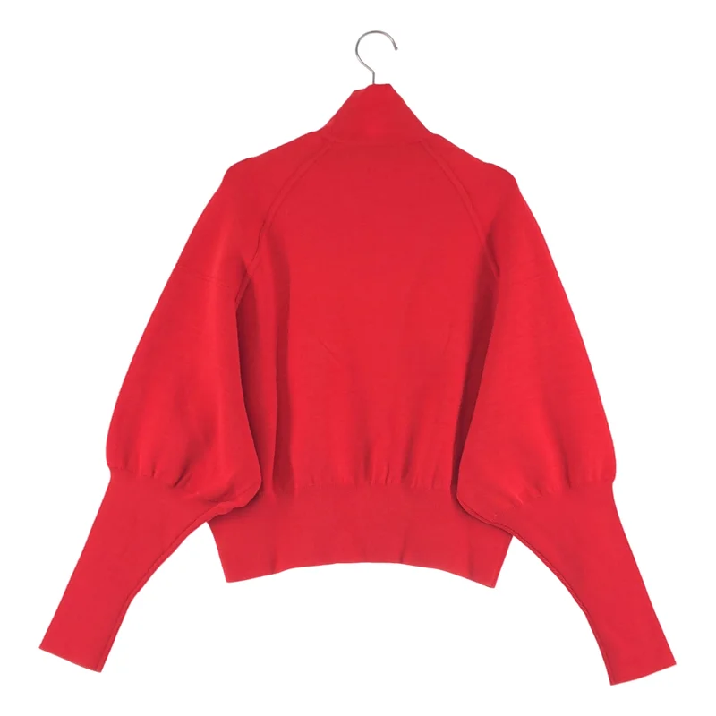 Acne Studios / アクネストゥディオズ | ウール混 ドルマンスリーブ ロングリブ ハイネックニット | XS | メンズ