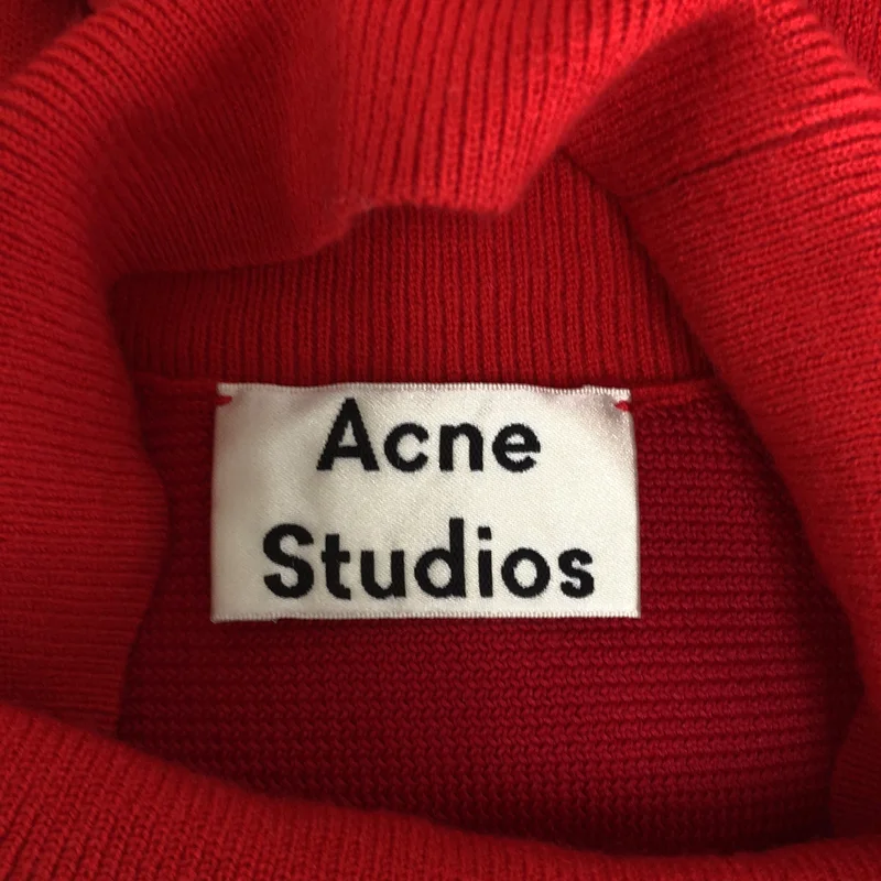Acne Studios / アクネストゥディオズ | ウール混 ドルマンスリーブ ロングリブ ハイネックニット | XS | メンズ