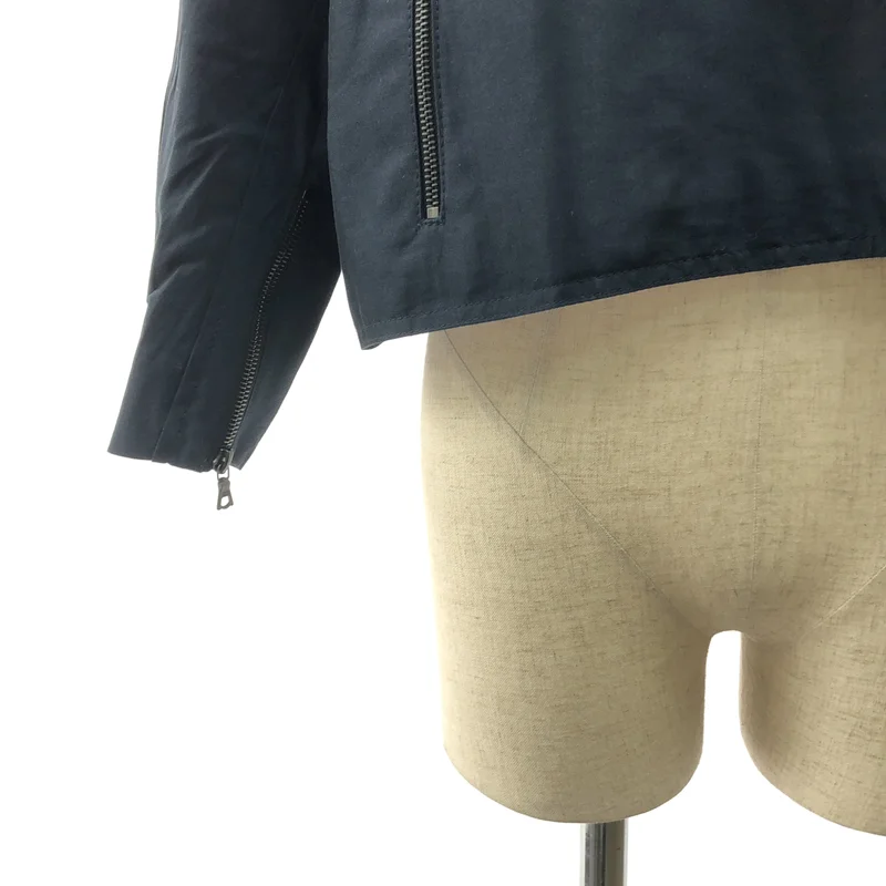 DRIES VAN NOTEN / ドリスヴァンノッテン | コットンツイル クロップド ジャケット | XS | レディース