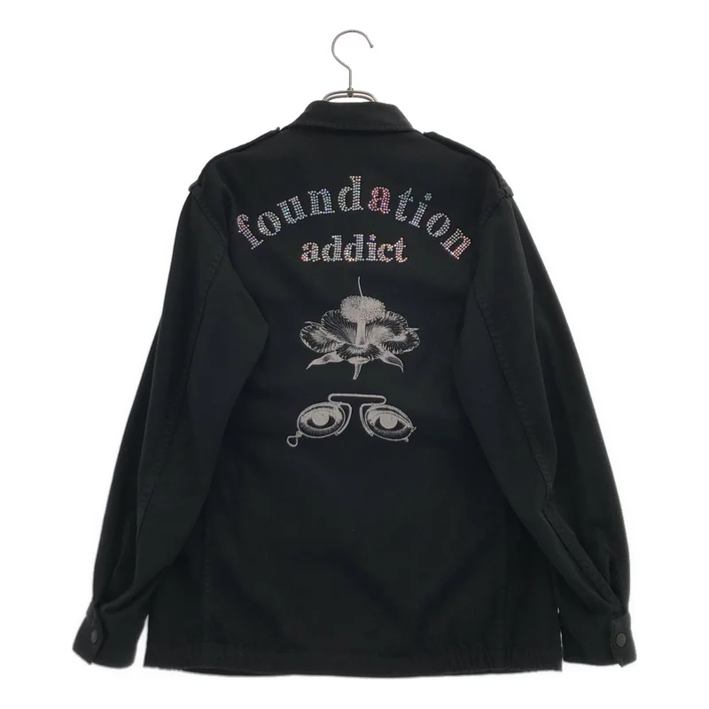 foundation addict / ファンデーションアディクト | バックロゴ ミリタリー ジャケット |