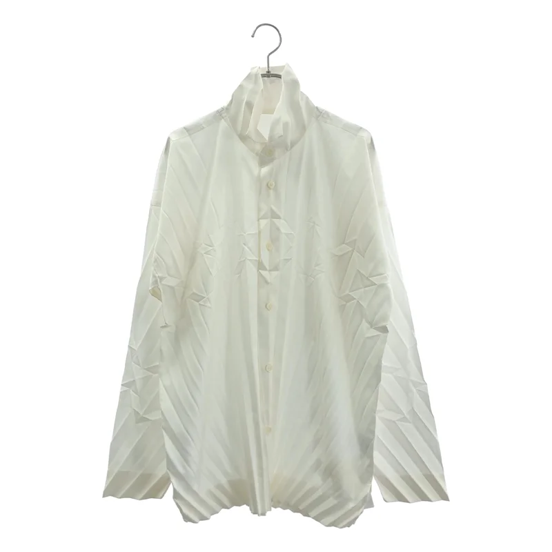 HOMME PLISSE ISSEY MIYAKE / オムプリッセイッセイミヤケ | 2015SS | ポリエステル プリーツ シャツ | 3 | メンズ