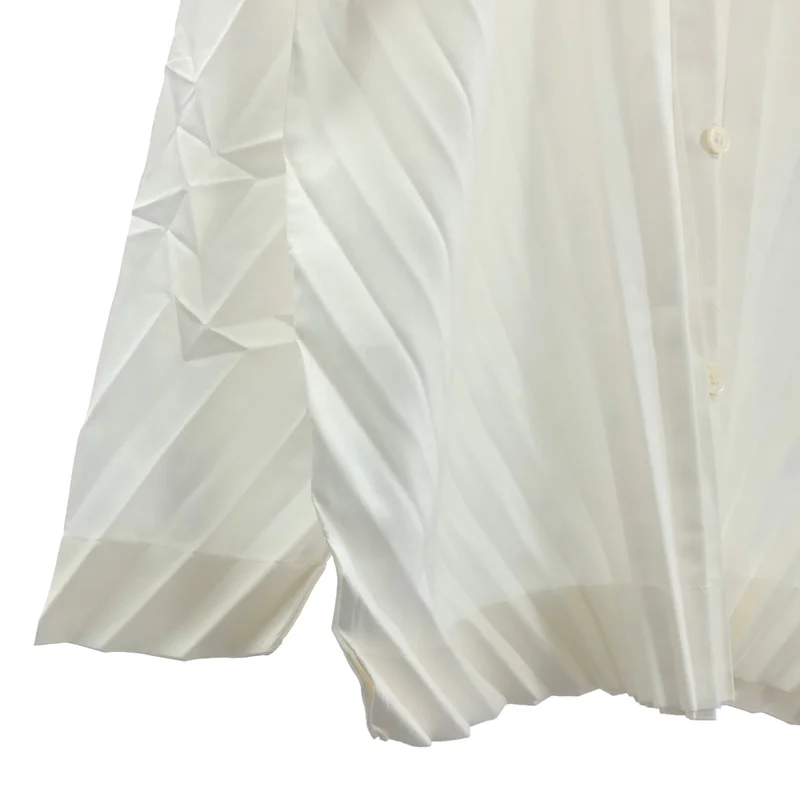 HOMME PLISSE ISSEY MIYAKE / オムプリッセイッセイミヤケ | 2015SS | ポリエステル プリーツ シャツ | 3 | メンズ
