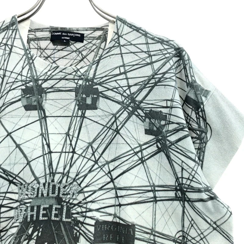 COMME des GARCONS HOMME / コムデギャルソンオム | 2006SS | コットン 転写プリント Tシャツ | L | メンズ