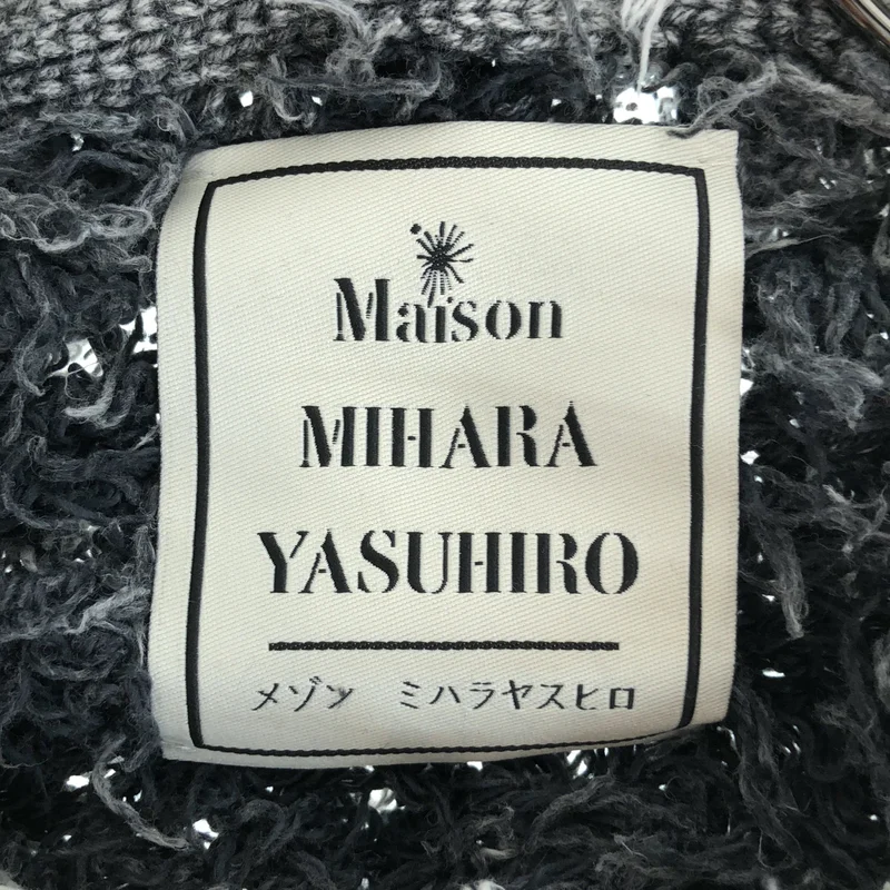Maison MIHARA YASUHIRO / メゾンミハラヤスヒロ | 2025AW | Bleached Shaggy Knit Sweater トップス | 48 | メンズ