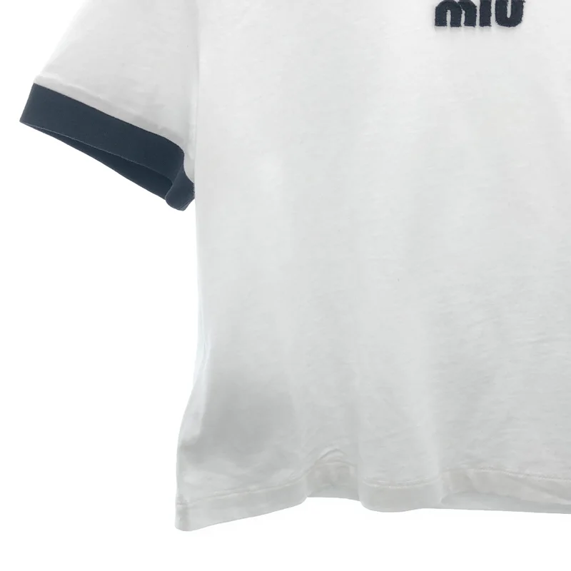 miu miu / ミュウミュウ | 2025 | 刺しゅうロゴ入り コットン