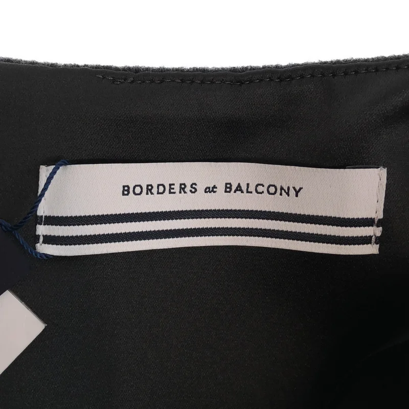 BORDERS at BALCONY / ボーダーズアットバルコニー | 2024AW | FLARE MINI SKIRT / ウール フレアミニスカート | 36 | レディース
