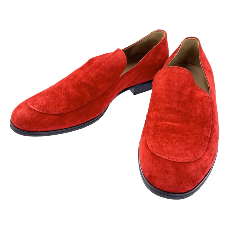 Gianvito Rossi / ジャンヴィトロッシ | スエード モカシン スリッポン | 40 | メンズ