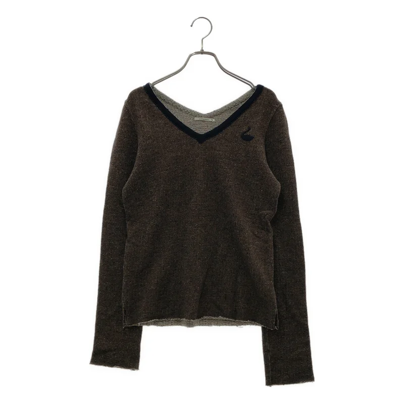 mina perhonen / ミナペルホネン | herb salt ニット Tシャツ_長袖 Ka8594 | 2 | レディース