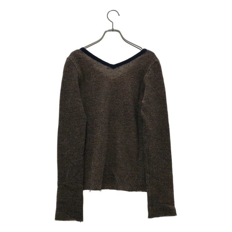 mina perhonen / ミナペルホネン | herb salt ニット Tシャツ_長袖 Ka8594 | 2 | レディース