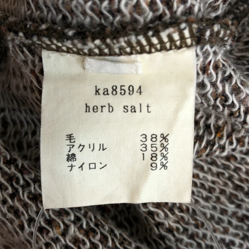 mina perhonen / ミナペルホネン | herb salt ニット Tシャツ_長袖 Ka8594 | 2 | レディース