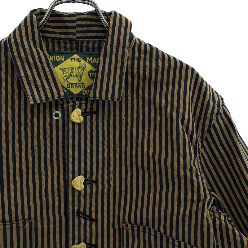 TCB JEANS / ティーシービージーンズ | ヒッコリー カバーオール |